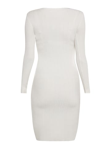 NAEMI Damen Kleid in WOLLWEISS