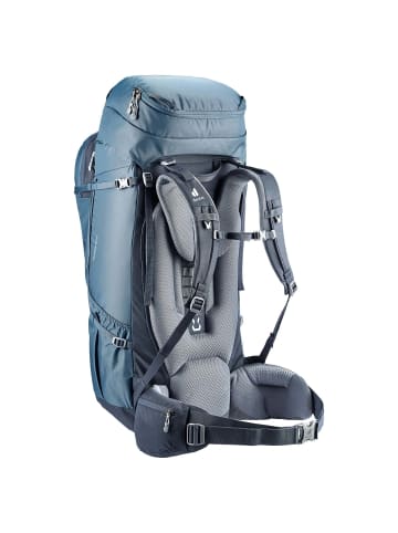 Deuter Voyager 65+10 - Reiserucksack 13" 80 cm (black) in atlantic-ink