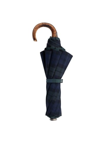doppler Manufaktur Zürs Rancher Taschenschirm 44 cm blau-grün