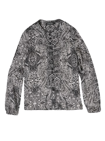 KOROSHI Bedruckte Langarmbluse für Damen in SCHWARZ