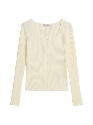 Marc O'Polo DENIM Rippstrick-Cardigan slim in Hazelnut Brown