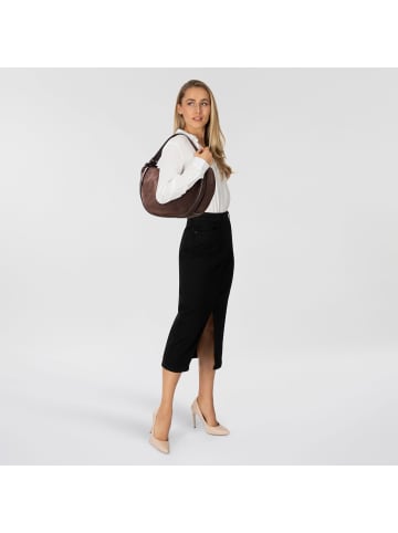 Marc O'Polo Shopper Tasche M Leder 44 cm in shaded brown