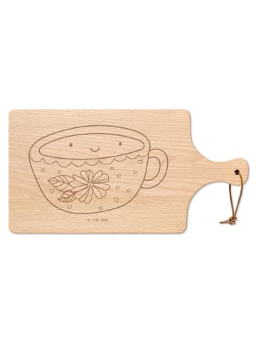 Mr. & Mrs. Panda Schneidebrett Kaffee Tasse ohne Spruch in Transparent