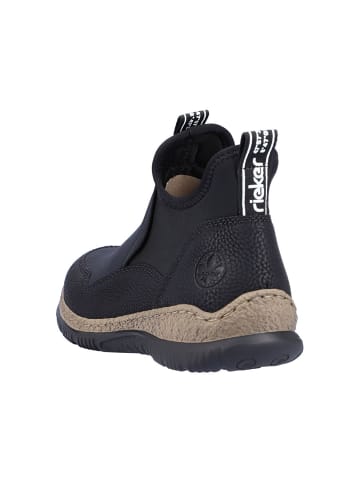 rieker Chelseaboots in schwarz/pazifik/schwarz