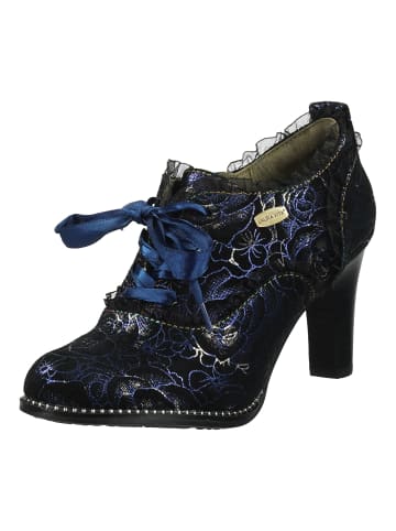 LAURA VITA Stiefelette in Schwarz/Blau