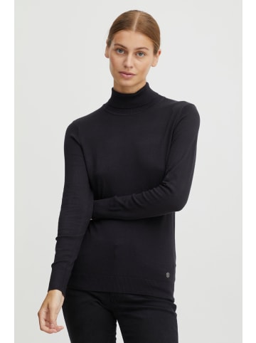 Oxmo Rollkragenpullover in schwarz