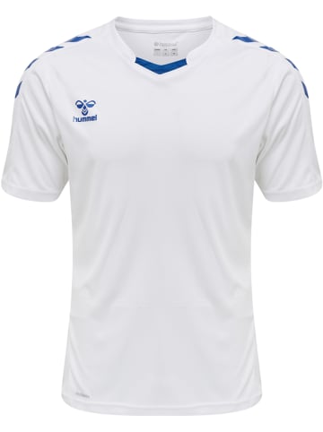 Hummel Hummel T-Shirt Hmlcore Multisport Herren Atmungsaktiv Feuchtigkeitsabsorbierenden in WHITE/TRUE BLUE