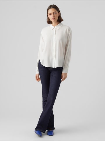 Vero Moda Hemd Bluse Business Oberteil VMBUMPY in Weiß