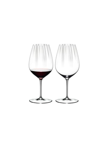 RIEDEL Glas 2er Set Cabernet Merlotgläser Performance 834 ml transparent in transparent