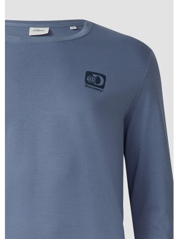 s.Oliver T-Shirt in 53D2_himmelblau
