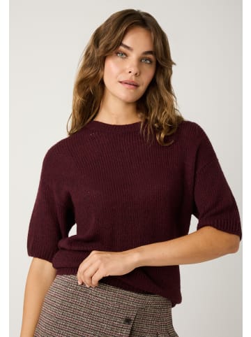 More & More oversized, leichter Strick in ruby orchid