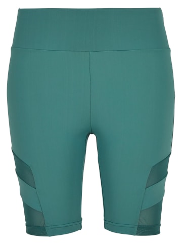 Urban Classics Urban Classics Damen Ladies High Waist Tech Mesh Cycle Shorts in paleleaf