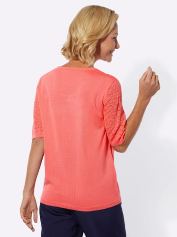 WITT WEIDEN Ajour-Pullover in flamingo