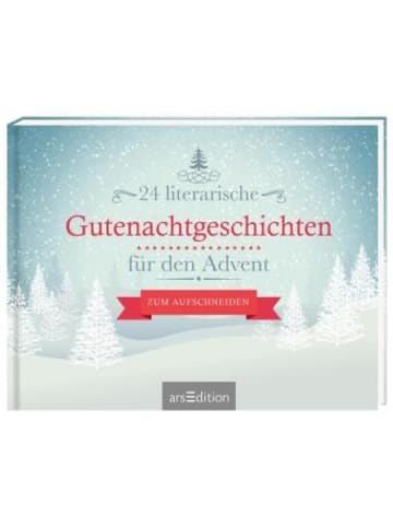 ars edition Buch - 24 literarische Gutenachtgeschichten für den Advent
