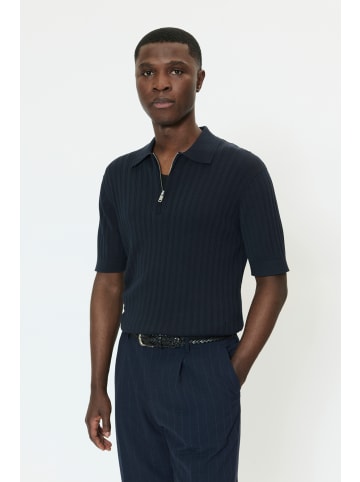 Matinique Strickpullover MApolo Gerade Passform in Dark Navy