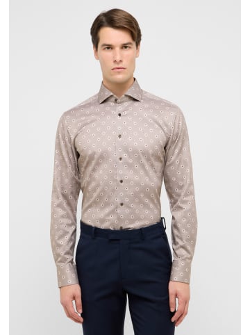 Eterna Hemd SLIM FIT in mandel
