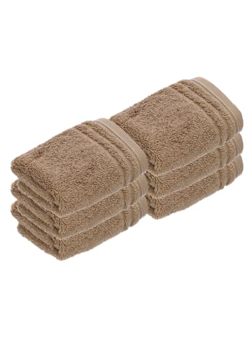 Vossen 6er Pack Seiftuch in camel