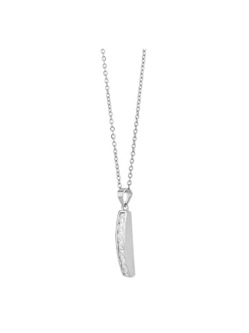 Adeliás Damen Halskette mit Anhänger – aus 925 Silber in silber