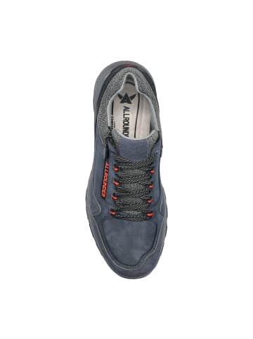 Allrounder Halbschuh Utano-Tex Veloursleder in Dark Denim/Navy