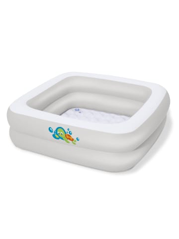 Bestway Baby Planschbecken Scrub-A-Dub 86x86x25cm in grau