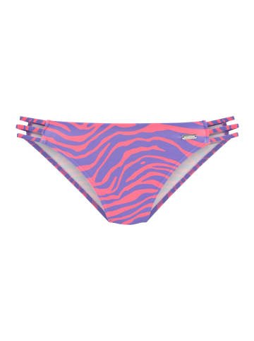 Venice Beach Bikini-Hose in violett-koralle