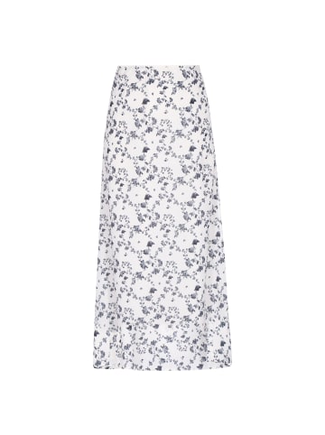 Usha Women Skirt in black offwhite