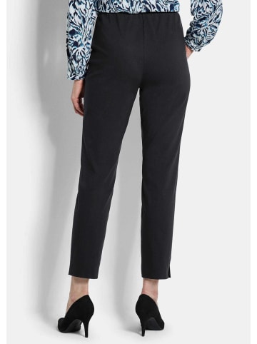 GOLDNER Bengalinhose Elegante 7/8-Hose mit Schlupfbund in schwarz
