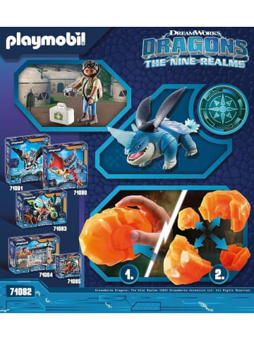 Playmobil DreamWorks Dragons 71082 Dragons: The Nine Realms Plowhorn & D'Angelo 4+