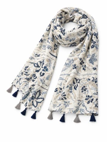 collezione alessandro Schal " Jeanslover " in weiß