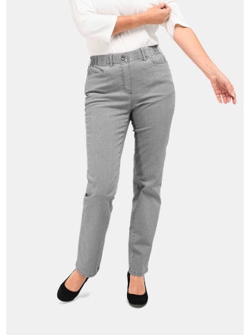 GOLDNER Klassische Jeansschlupfhose MARTHA in hellgrau