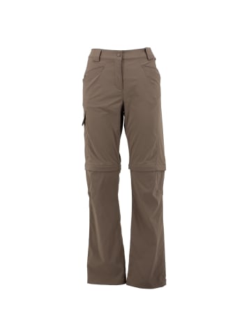 Jack Wolfskin Hose Activate Zip Off Pants in Braun