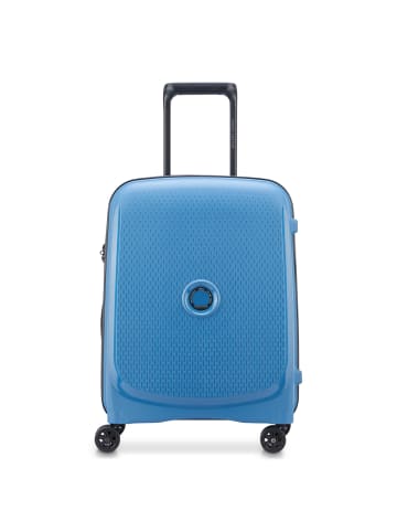 Delsey Belmont Plus 4 Rollen Kabinentrolley 55 cm in zink blau