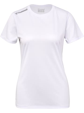 Hummel Hummel T-Shirt Hmlrun Laufen Damen in WHITE