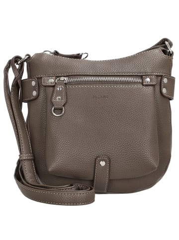 PICARD Loire - Schultertasche 22 cm (schwarz) in taupe