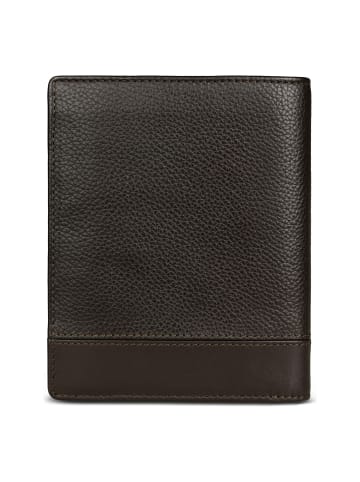 Bugatti Due Geldbörse RFID Schutz Leder 10 cm braun