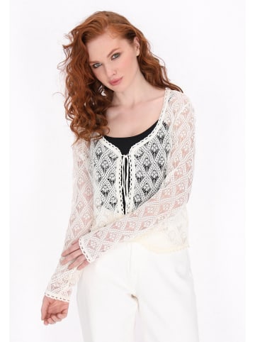 DreiMaster Women Cardigan in offwhite