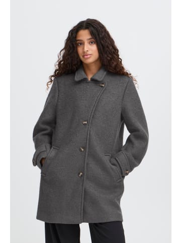 ICHI Mantel IHSTIPA Regular fit in Gray Pinstripe