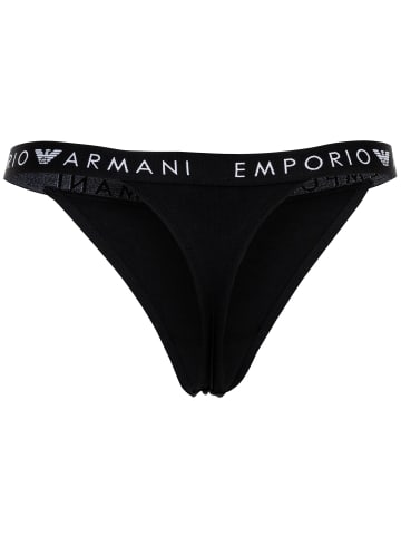 Emporio Armani String 2er Pack in Schwarz