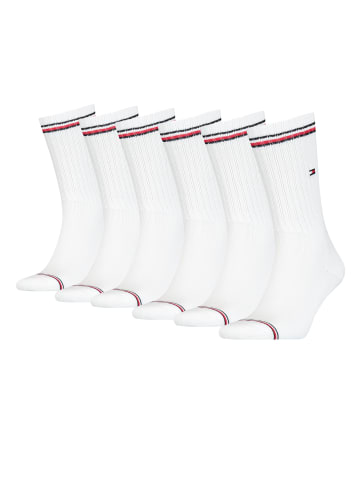 Tommy Hilfiger Socken TH MEN ICONIC SOCK 6P in 300 - white