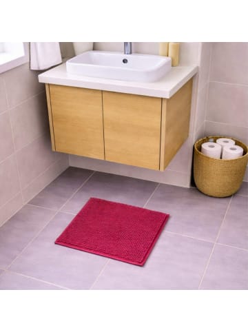 WohnDirect Badematte PARIS in Beere