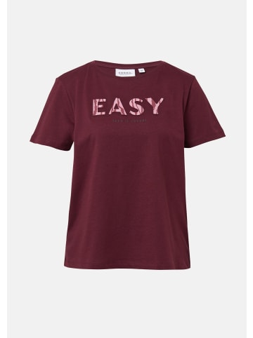 comma T-Shirt in 49D2_bordeaux