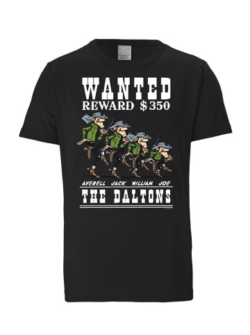 Logoshirt T-Shirt Lucky Luke - The Daltons in schwarz