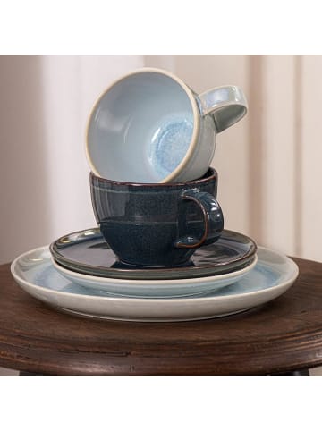 like. by Villeroy & Boch 12-tlg. Kaffeetassen mit Untertassen Crafted in – 170 ml in Denim