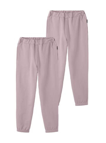 name it Mädchen Jogginghose 2er-Set Basic Sweat Pants NKFSWEAT in Rosa-2