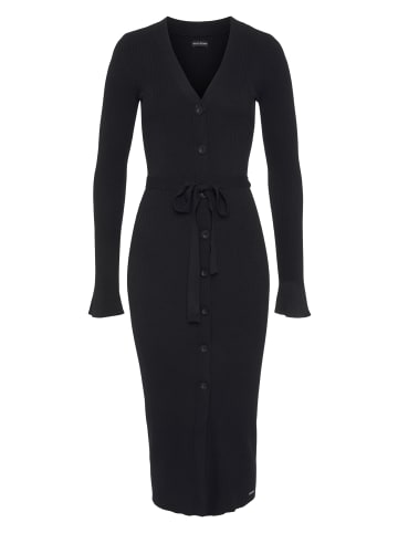Bruno Banani Strickkleid in schwarz