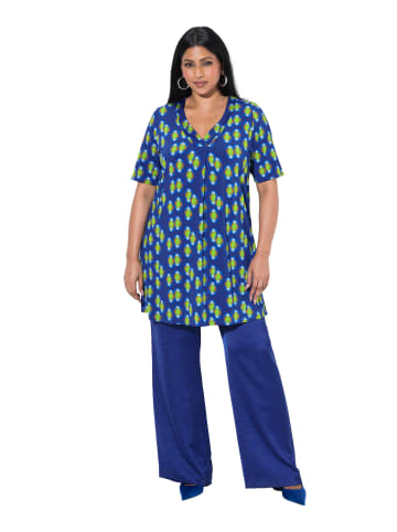 Ulla Popken Longshirt in blauviolett