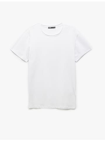KOTON TSHIRT SS BSC in Weiß