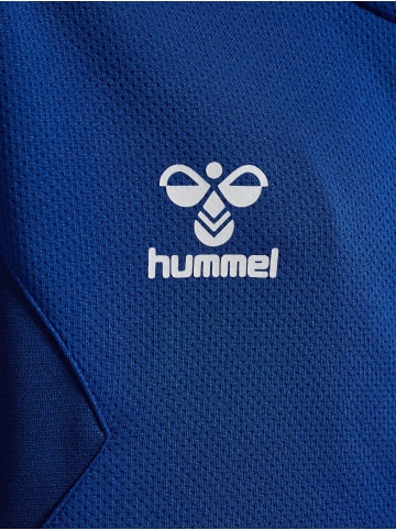 Hummel Hummel Zip Jacke Hmlauthentic Multisport Kinder Atmungsaktiv Schnelltrocknend in TRUE BLUE