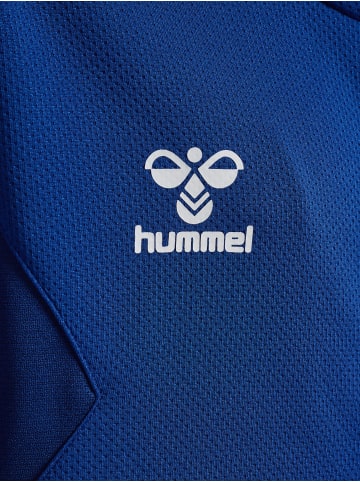 Hummel Hummel Zip Jacke Hmlauthentic Multisport Unisex Kinder Atmungsaktiv Feuchtigkeitsabsorbierenden in TRUE BLUE