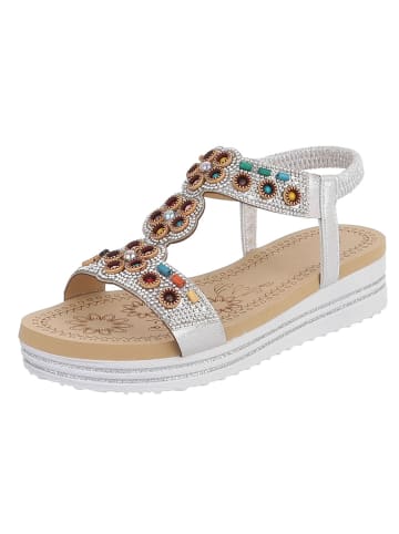 Ital-Design Sandale & Sandalette in Silber